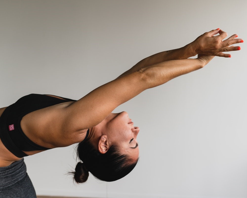 Backbend for improved respiratory system. 